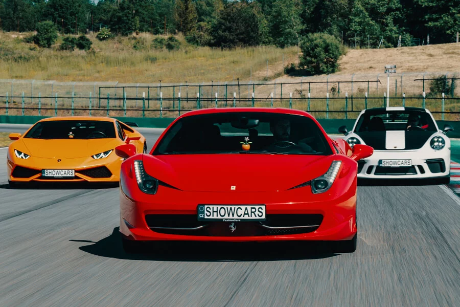 Jízda v Lamborghini Huracán na Autodromu Most